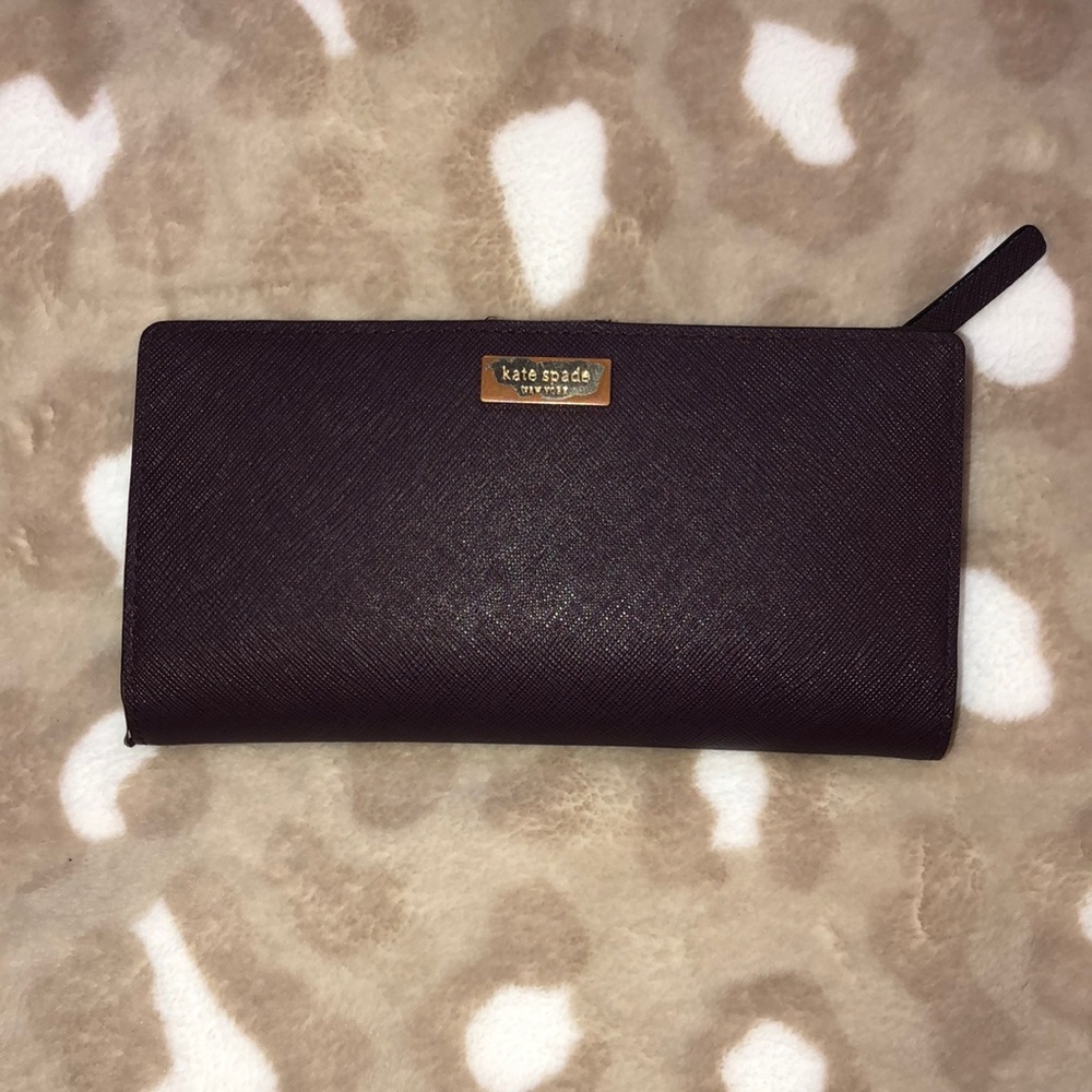 Dark Purple Kate Spade Wallet💜